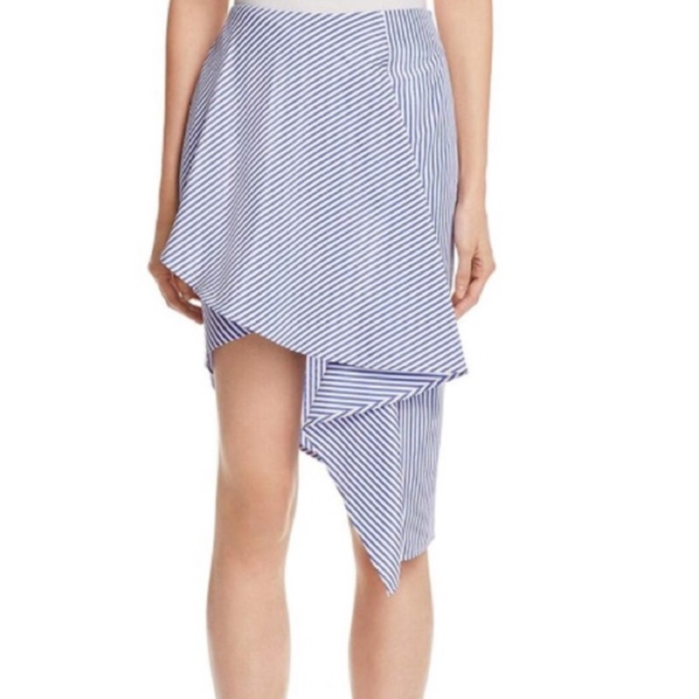 🐚NWT J.O.A.🐚ASYMMETRIC STRIPED SKIRT🐚